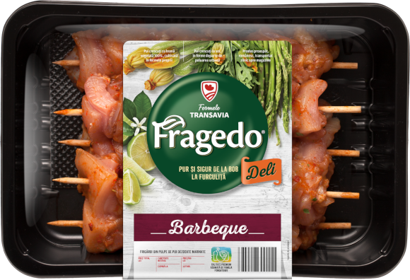 Fragedo Barbeque: Frigărui din pulpe de pui dezosate, marinate