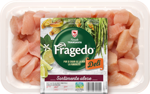 Fragedo Deli Selected Range: Diced chicken breast - boneless, skinless