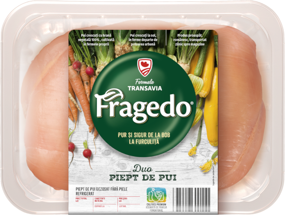 Fragedo Duo: Piept de pui dezosat, fără piele, refrigerat