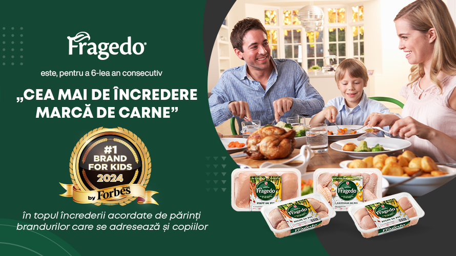 Fragedo, brandul de carne numărul 1 pentru copii în România: alegerea părinților pentru calitate și siguranță, șase ani la rând