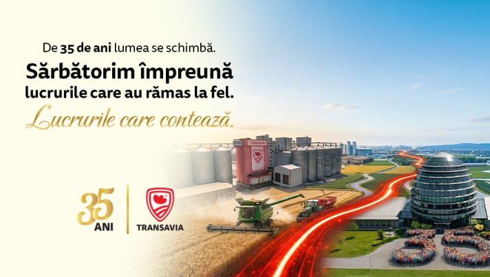 Ce stă în spatele celor 35 de ani de succes TRANSAVIA
