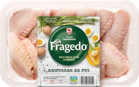 Fragedo Aripioare de pui secţionate cu piele fără vârf refrigerate