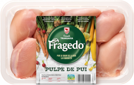 Pulpe de pui dezosate, fără piele, refrigerate