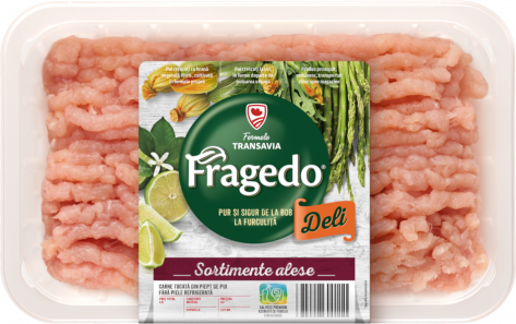 Fragedo Deli Sortimente alese: Carne tocată din piept de pui fără piele refrigerată