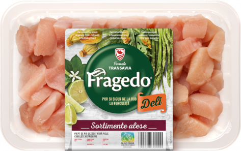 Fragedo Deli Selected Range: Diced chicken breast - boneless, skinless