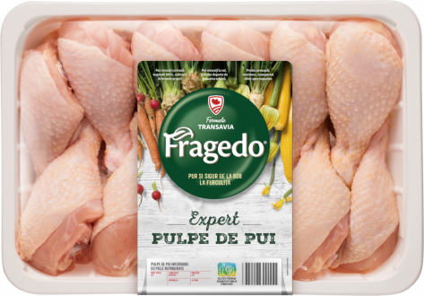 Fragedo Expert: Pulpe de pui inferioare cu piele refrigerate